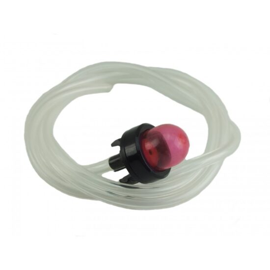 Carburettor Primer Bulb + Fuel Pipe