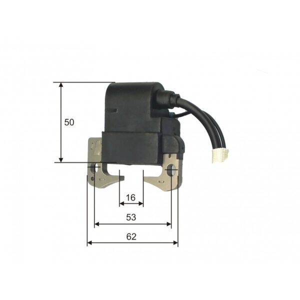 Strimmer Hedge Trimmer 1E40F-6 Ignition Coil