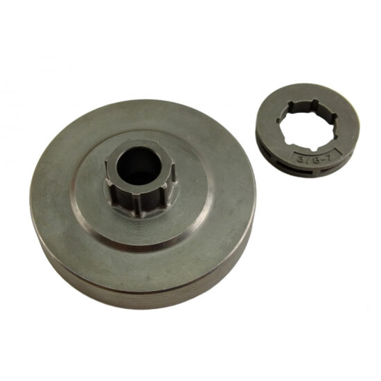 4500 5200 5800 PLANTIFLEX KIAM SHERWOOD TARUS VIRON RAPTOR SANLI Chainsaw 3/8" 7T Clutch Drum & Rim