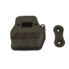 4500 5200 5800 Chinese Chainsaw Exhaust Muffler & Bracket Set