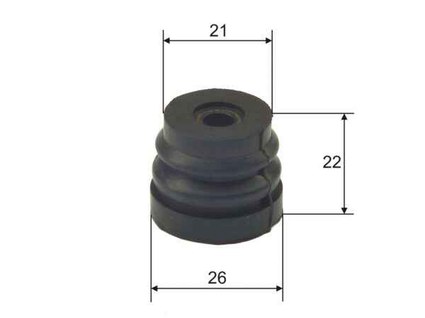 4500 5200 5800 Chainsaw Small Anti-Vibration (AV) Mount