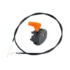 Lawnmower Universal 56" Throttle Cable & Lever