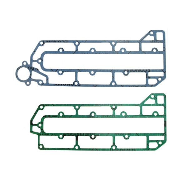 YAMAHA 25B 50G 60F 70B Outboard Exhaust Inner Outer Cover Gasket Set