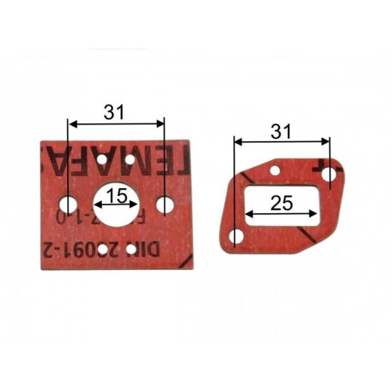 500602_1.jpg 43CC 52CC CG430 CG520 Strimmer Carburettor Gasket Set