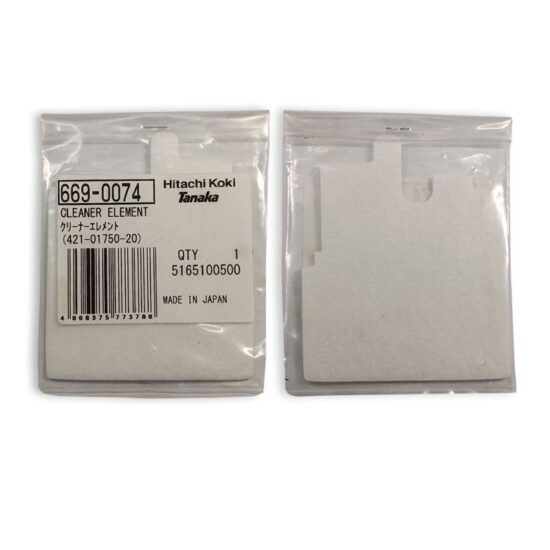 Original Tanaka / Hitachi TCS-3401 TCS-3401S CS35EH Air Filter / Cleaner 669-0074