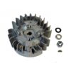 OLEO-MAC GSH 400 Chainsaw Flywheel With Nut, Washers & Woodruff Key