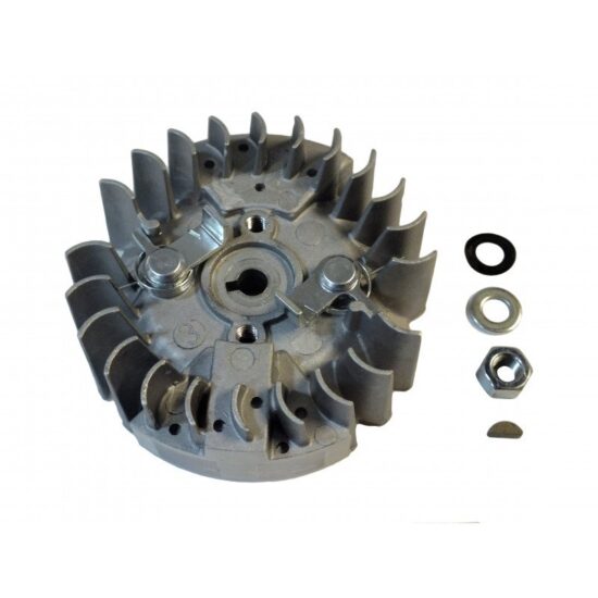 700208_1.jpg OLEO-MAC GSH 400 Chainsaw Flywheel With Nut, Washers & Woodruff Key