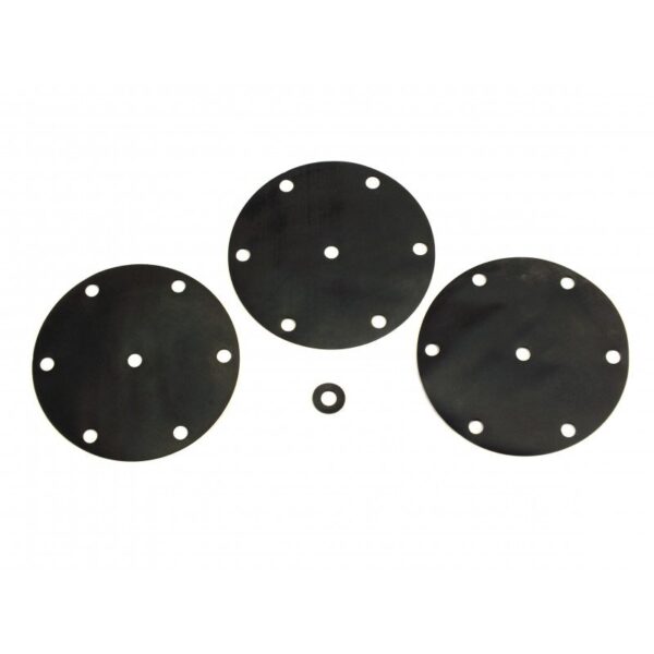 3X TATRA 603 & 805 Fuel Pump Diaphragm / Petrol Pump Membrane Set