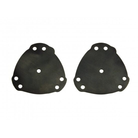 850101-1.jpg 2X TATRA 603 & 805 Carburettor Pump Enrichment Diaphragm Membrane Set